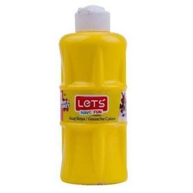 Lets L-5802 250 ml Sarı Guaj Boya