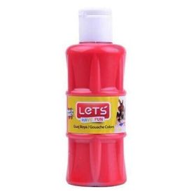 Lets L-5854 100 ml Kırmızı Akrilik Boya