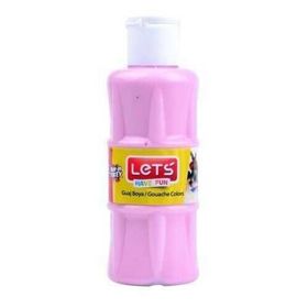 Lets L-5860 100 ml Pembe Guaj Boya
