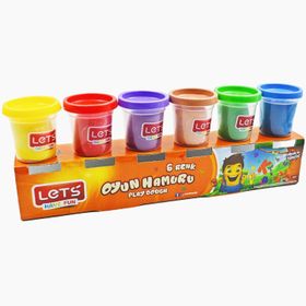 Lets L-8260 6 Renk 336 gr Oyun Hamuru