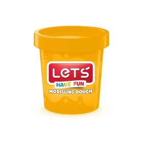 Lets L-8340 150 GR Tek Renk Neon Turuncu Oyun Hamuru