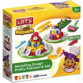 Lets L-8492 75 gr 25 Parça Pastane Seti Oyun Hamuru