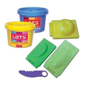 Lets L-8656 Çift Saplı Kovalı Oyun Hamuru Seti