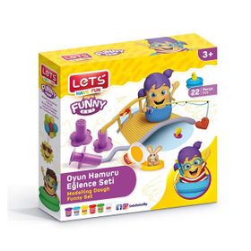 Lets L 9006 6 x 100 gr Oyun Hamuru Eğlence Diyarı