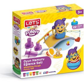 Lets L 9006 6 x 100 gr Oyun Hamuru Eğlence Diyarı