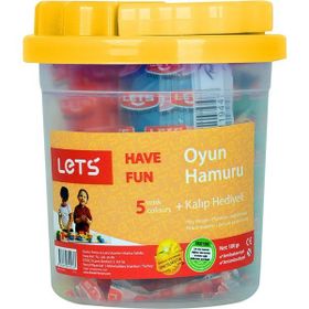 Lets L8100 100 GR 5 Renk Oyun Hamuru