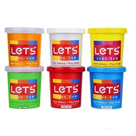 Lets L8350 840 gr 6 Renk Oyun Hamuru