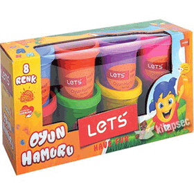 Lets L8358 8 Renk Oyun Hamuru