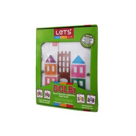 Lets L8425 Dolbi Şablon Kale Serisi Oyun Hamuru