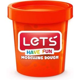 Lets L84409 Kırmızı 115 gr Tek Renk Oyun Hamuru