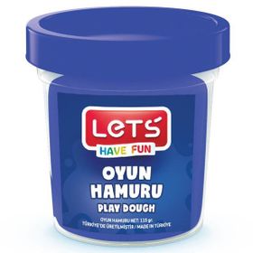 Lets L84409 Lacivert 115 gr Tek Renk Oyun Hamuru