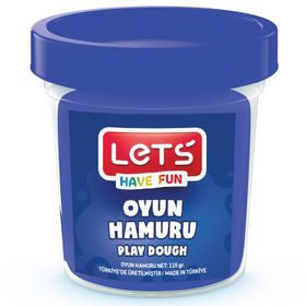 Lets L84409 Lacivert 115 gr Tek Renk Oyun Hamuru