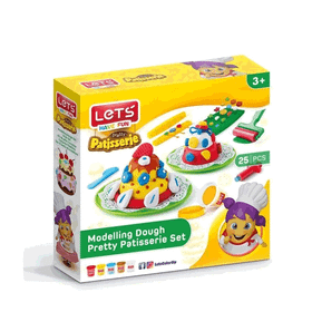 Lets L8492 Pastane Seti 25 Parça Oyun Hamuru