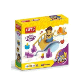 Lets L9006 Eğlence Diyarı 6 100 gr Oyun Hamuru