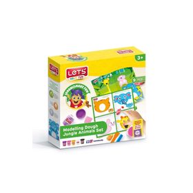 Lets L9011 9 Parça Orman Hayvanları Seti Oyun Hamuru
