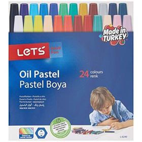 Lets LC24 24 Renk Pastel Boya