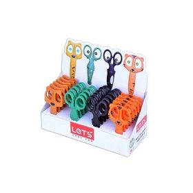 Lets Sevimli Hayvanlar Komple Plastik Öğrenci Makası