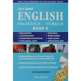 LET'S SPEAK ENGLISH BOOK 5 İNGİLİZCE-TÜRKÇE - BEKIR ORHAN DOĞAN