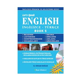 LET'S SPEAK ENGLISH BOOK 5 İNGİLİZCE-TÜRKÇE - BEKIR ORHAN DOĞAN