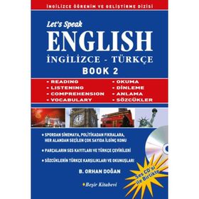LET´S SPEAK ENGLISH / İNGİLİZCE - TÜRKÇE BOOK 2 - BEKIR ORHAN DOĞAN
