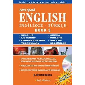 LET´S SPEAK ENGLISH / İNGİLİZCE - TÜRKÇE BOOK 3 - BEKIR ORHAN DOĞAN