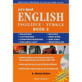 LET´S SPEAK ENGLISH / İNGİLİZCE - TÜRKÇE BOOK 3 - BEKIR ORHAN DOĞAN