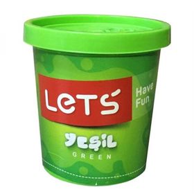 Lets Yeşil 150 gr Oyun Hamuru