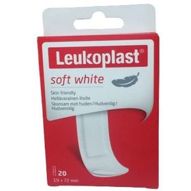 Leukoplast Soft White 19x72 mm 20 Adet Yara Bandı