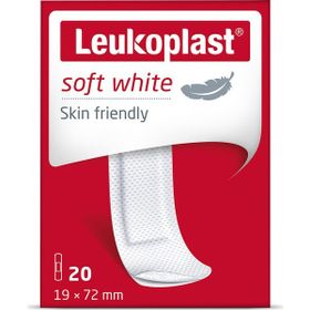 Leukoplast Soft White 19x72 mm 20 Adet Yara Bandı