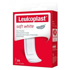 Leukoplast Soft White 19x72 mm 20 Adet Yara Bandı
