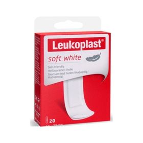 Leukoplast Soft White 19x72 mm 20 Adet Yara Bandı