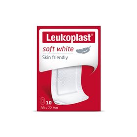 Leukoplast Soft White 38x72 mm 10 Adet Yara Bandı