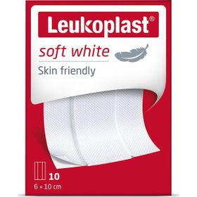 Leukoplast Soft White 6x10 cm 10 Adet Yara Bandı