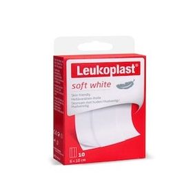 Leukoplast Soft White 6x10 cm 10 Adet Yara Bandı