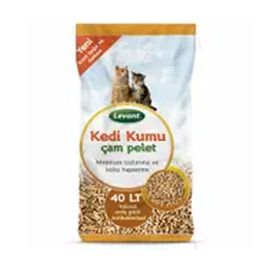 Levant Doğal Çam Pelet 40 lt Kedi Kumu