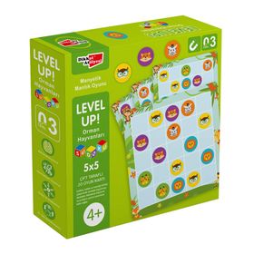 Level Up 3 Orman Hayvanları Sudoku Dikkat Atölyesi Yayınları