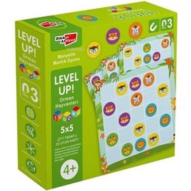 Level Up 3 Orman Hayvanları Sudoku Dikkat Atölyesi Yayınları