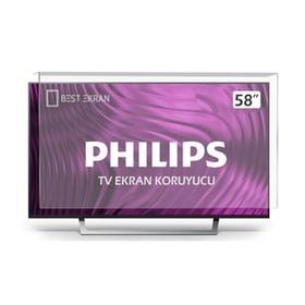 Levelglass Philips 58PUK6809 Uyumlu Tv Ekran Koruyucu