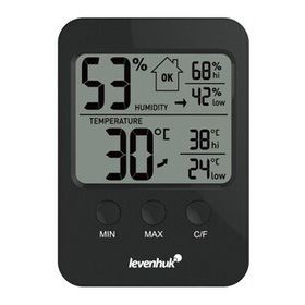 Levenhuk Wezzer Base L30 Siyah Termo Higrometre