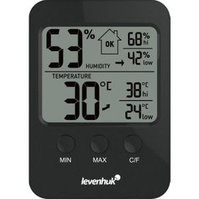 Levenhuk Wezzer Base L30 Siyah Termo Higrometre