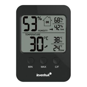 Levenhuk Wezzer Base L30 Siyah Termo Higrometre