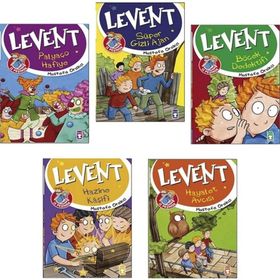 Levent İz Peşinde Serisi 1 - 5 Kitap Takım - Mustafa Orakçı
