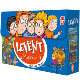 Levent İz Peşinde Serisi 4 - 5 Kitap Takım - Mustafa Orakçı