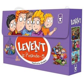 Levent İz Peşinde Serisi 5 - 5 Kitap Takım - Mustafa Orakçı