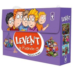 Levent İz Peşinde Serisi 5 - 5 Kitap Takım - Mustafa Orakçı