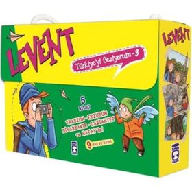 Levent Türkiye'yi Geziyor 2 - 5 Kitap Takım - Mustafa Orakçı
