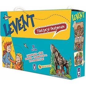 Levent Türkiyeyi Geziyorum 1 - 5 Kitap - Mustafa Orakçı - Timaş Çocuk Yayınları