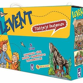 Levent Türkiyeyi Geziyorum 1 - 5 Kitap - Mustafa Orakçı - Timaş Çocuk Yayınları