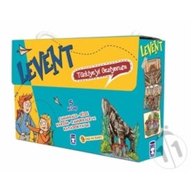 Levent Türkiyeyi Geziyorum 1 - 5 Kitap - Mustafa Orakçı - Timaş Çocuk Yayınları