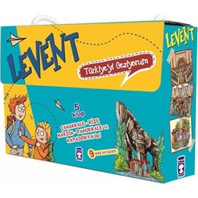 Levent Türkiyeyi Geziyorum 1 - 5 Kitap - Mustafa Orakçı - Timaş Çocuk Yayınları